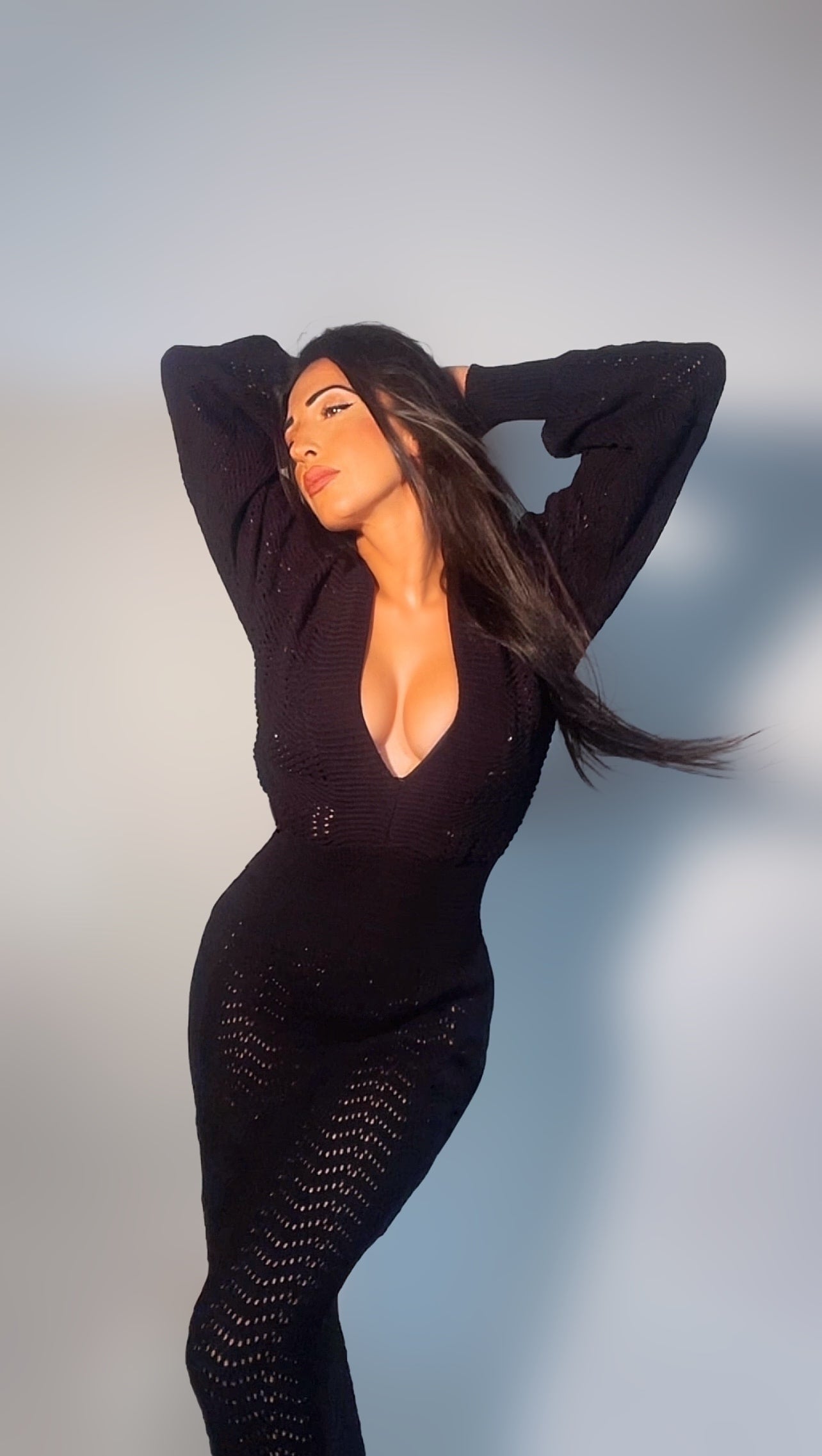 ROBE LONGUE CROCHET