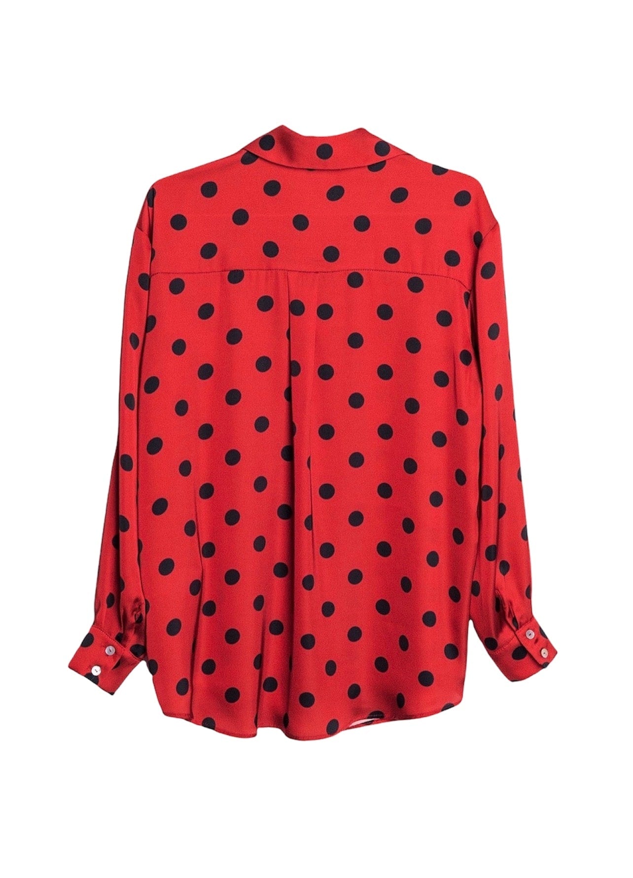 chemise à petit pois femmebranchée