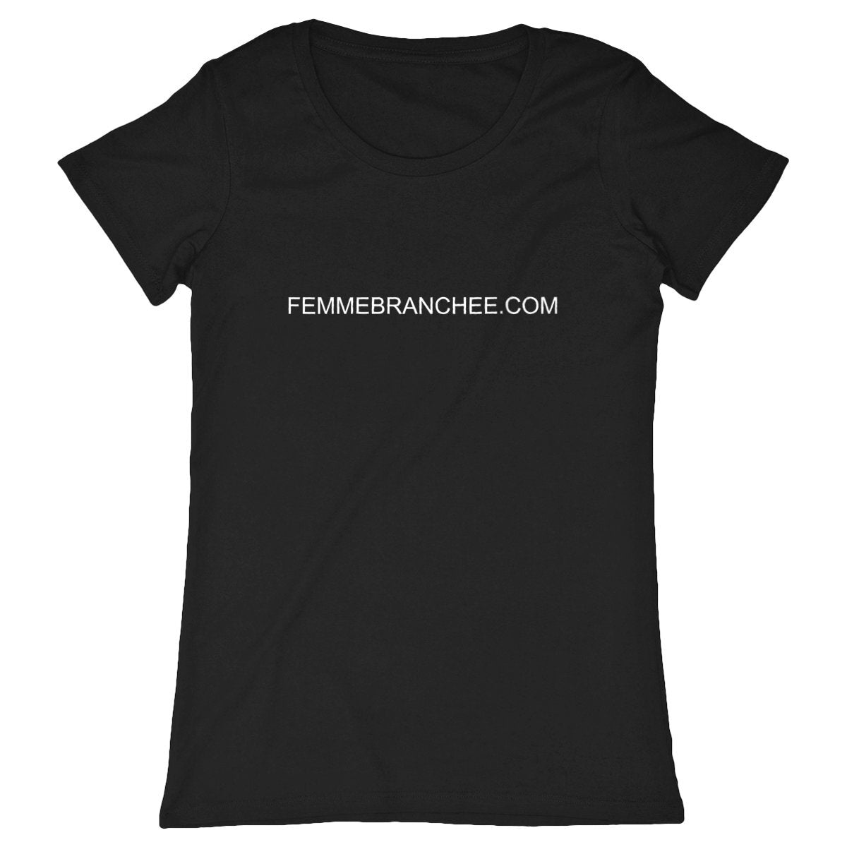 FEMMEBRANCHEE.COM T-SHIRT NOIR