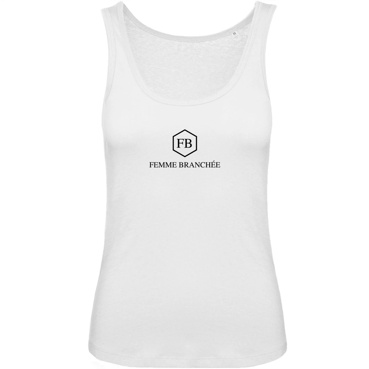FEMME BRANCHÉE Débardeur Blanc