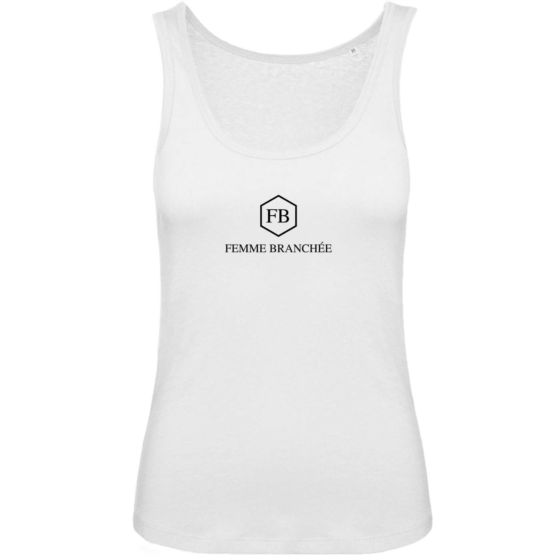 FEMME BRANCHÉE Débardeur Blanc