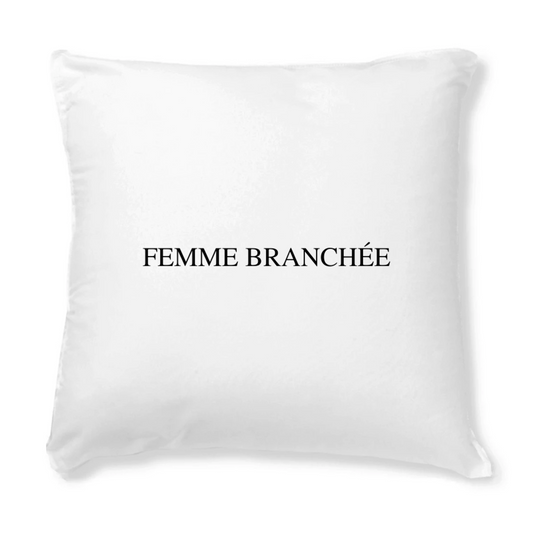 FEMME BRANCHÉE Housse de coussin