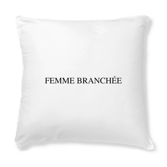 FEMME BRANCHÉE Coussin et Housse