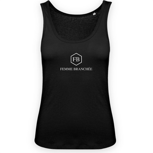 FEMME BRANCHÉE Débardeur Noir