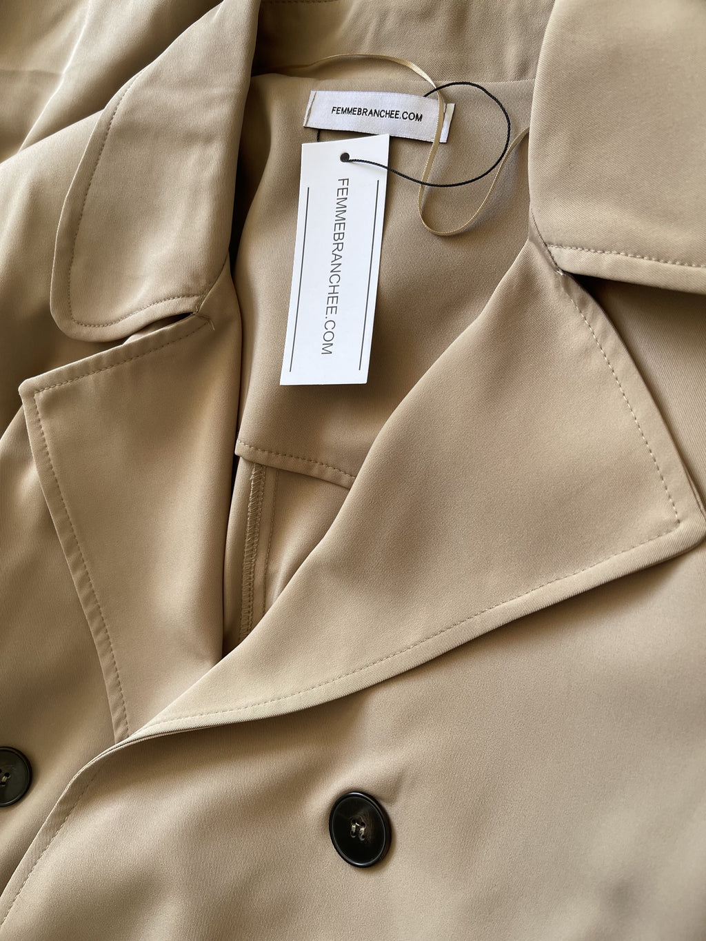 trench femmebranchee