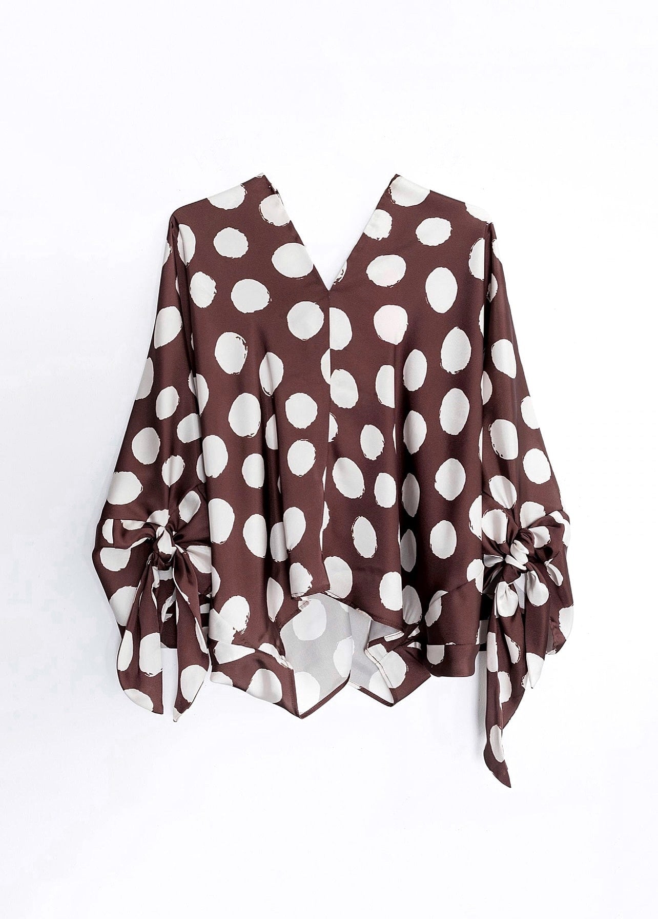 CHEMISIER FLUIDE À NŒUDS femmebranchée