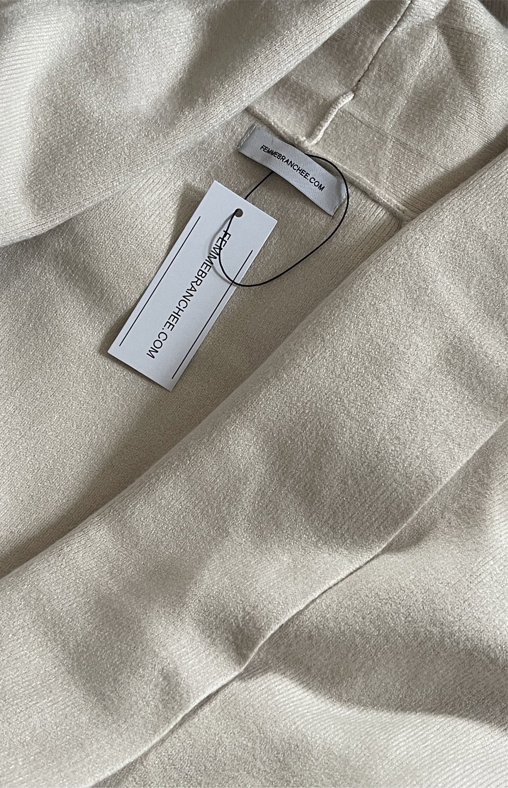 MANTEAU OVERSIZE FEMMEBRANCHEE