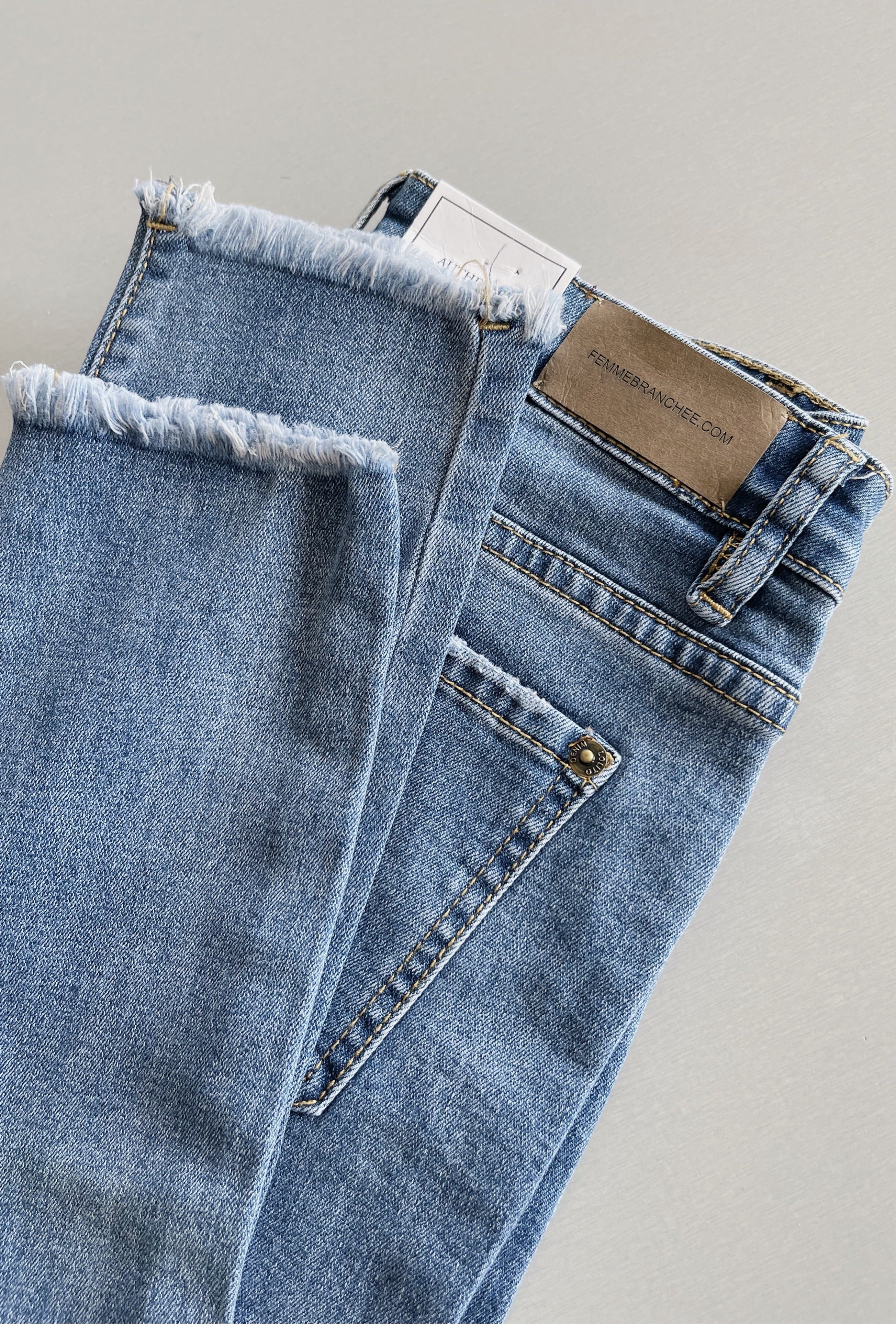 jeans denim femme branchee 