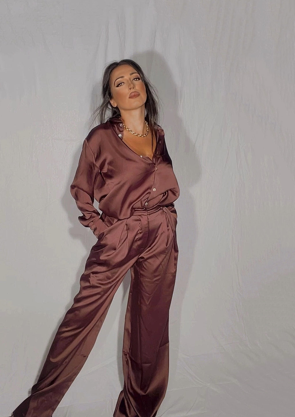 PANTALON FULL LENGTH FEMMEBRANCHEE