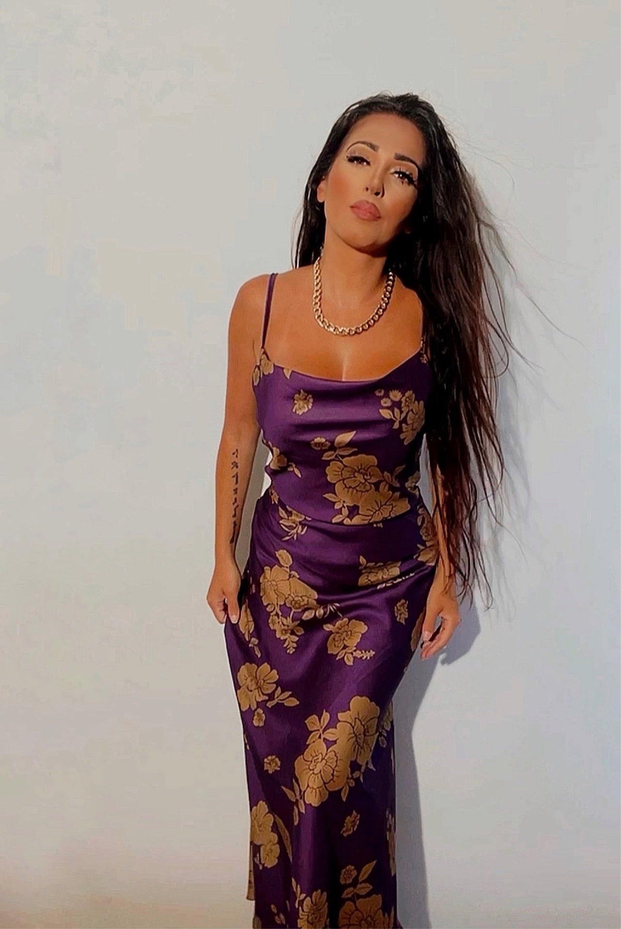 robe-longue-zara-imprimée-floral-femmebranchee